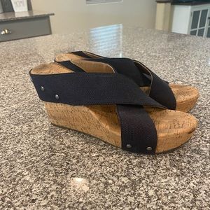 Lucky brand espadrille wedges